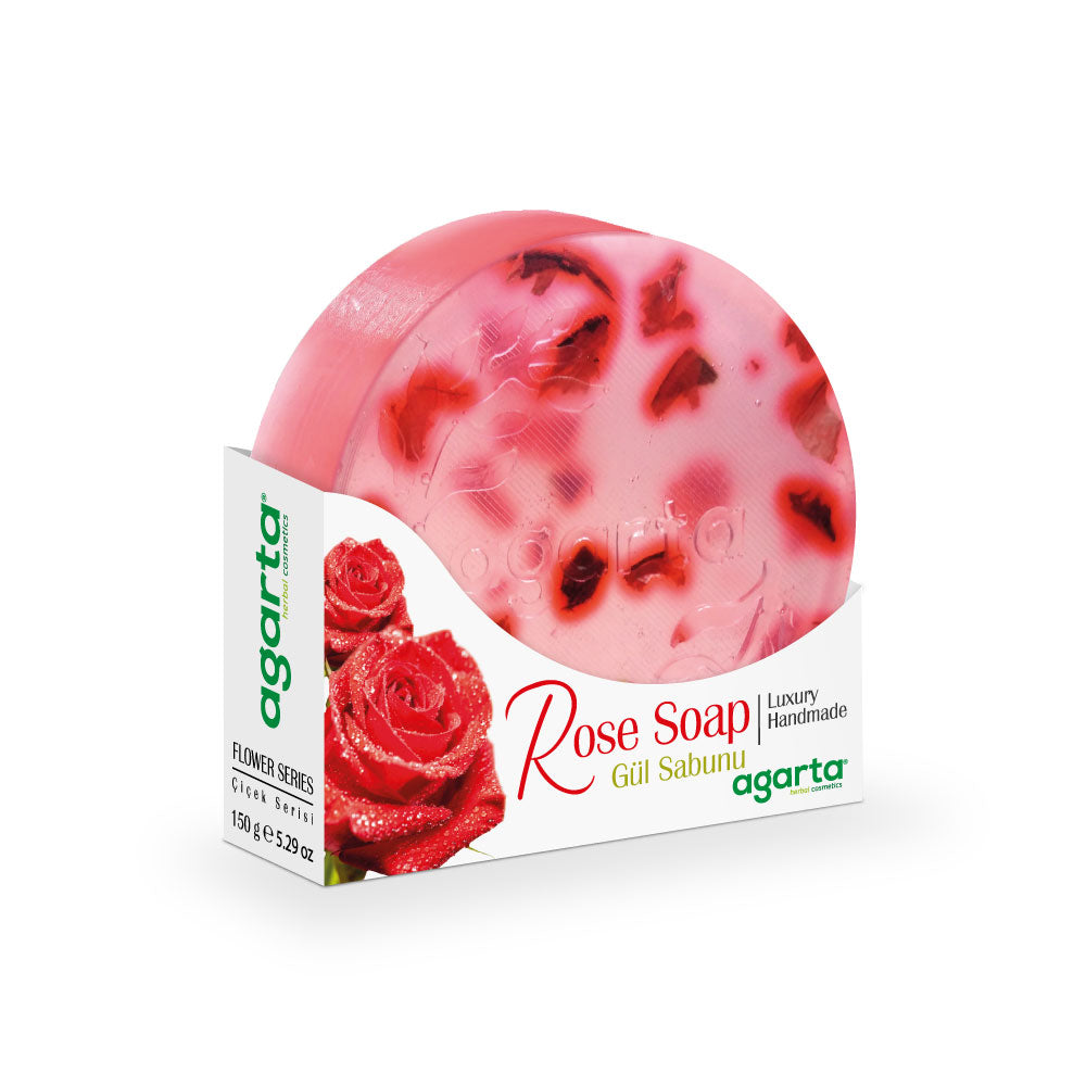 Agarta Natürliche Rosenseife 150 g - Agarta Doğal Gül Sabunu 150 g