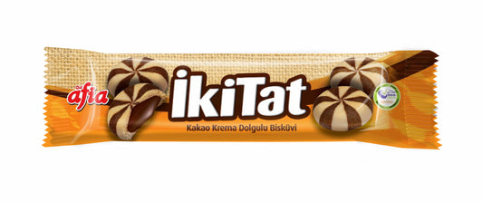 Afia - İkitat Kakao Krema Dolgulu Bisküvi / İkitat Keks mit Kakaocremefüllung 75g