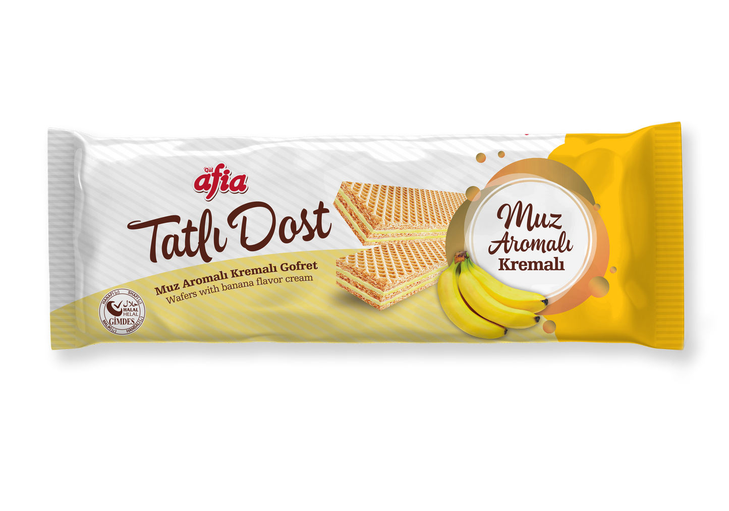 Afia - Tatlı Dost Muzlu Gofret / Tatlı Dost Bananencremewaffel 140g