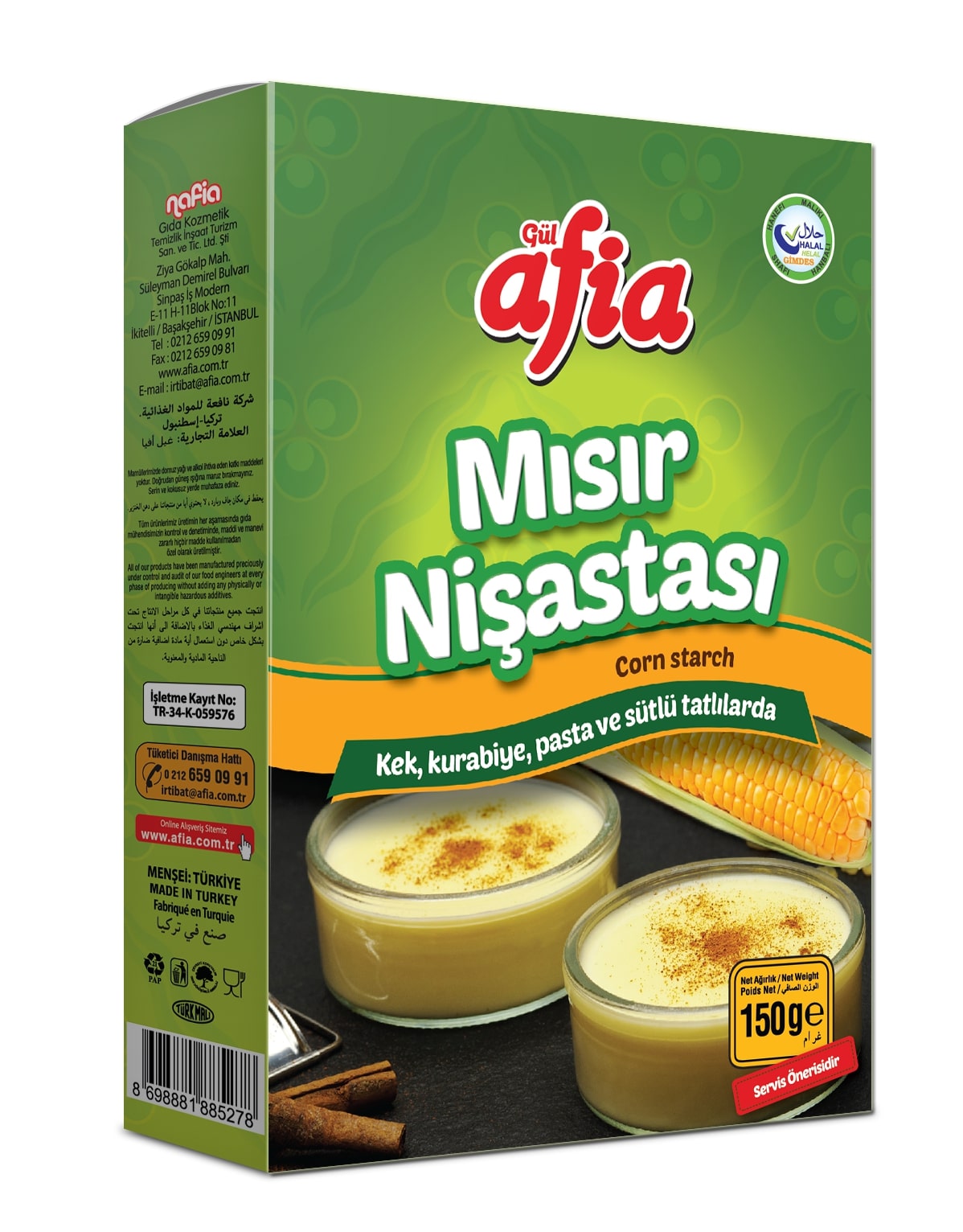 Afia - Mısır Nişastası / Maisstärke 150g