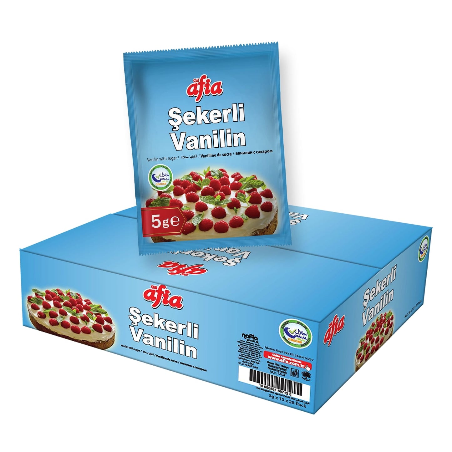 Afia - Vanilin Poşet / Vanillenzucker 10*5g