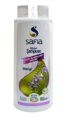 Safia - Zayıf Ve Kırılgan Saçlar Şampuan / Shampoo für schwaches und sprödes Haare 650ml