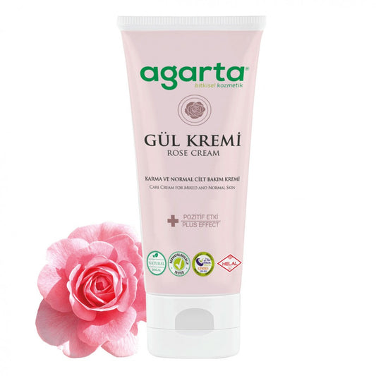 Rose Creme 75ml - Agarta - Gül Kremi