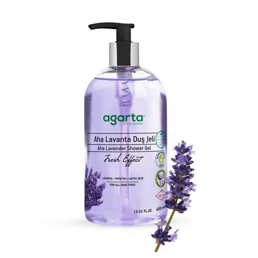 Natürliches Aha Lavendel Duschgel 400ml - Agarta - Doğal Aha Lavanta Duş Jeli