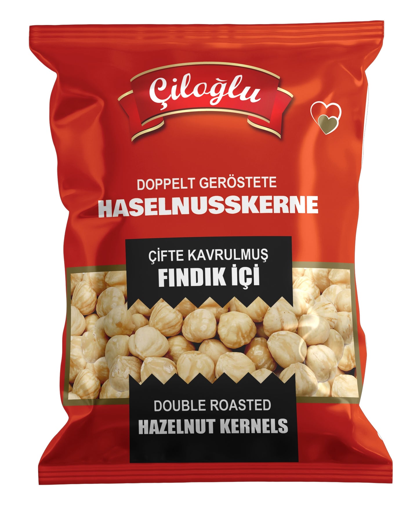 Çiloğlu - Çifte Kavrulmuş Fındık Içi / Zweifach Geröstete Haselnüsse 180g