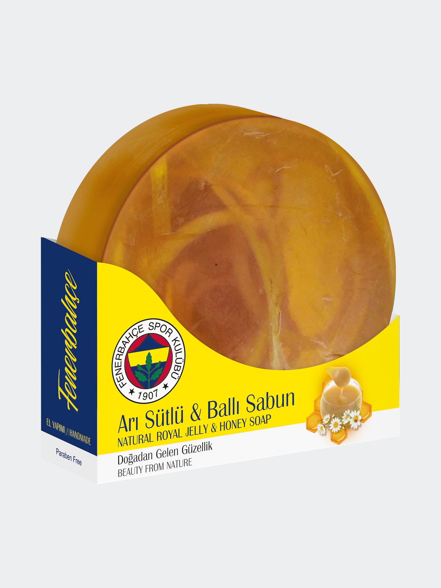 Fenerbahçe Doğal Arı Sütlü & Ballı Sabun 150 g  . Gelée Royale und Honigseife 150gr