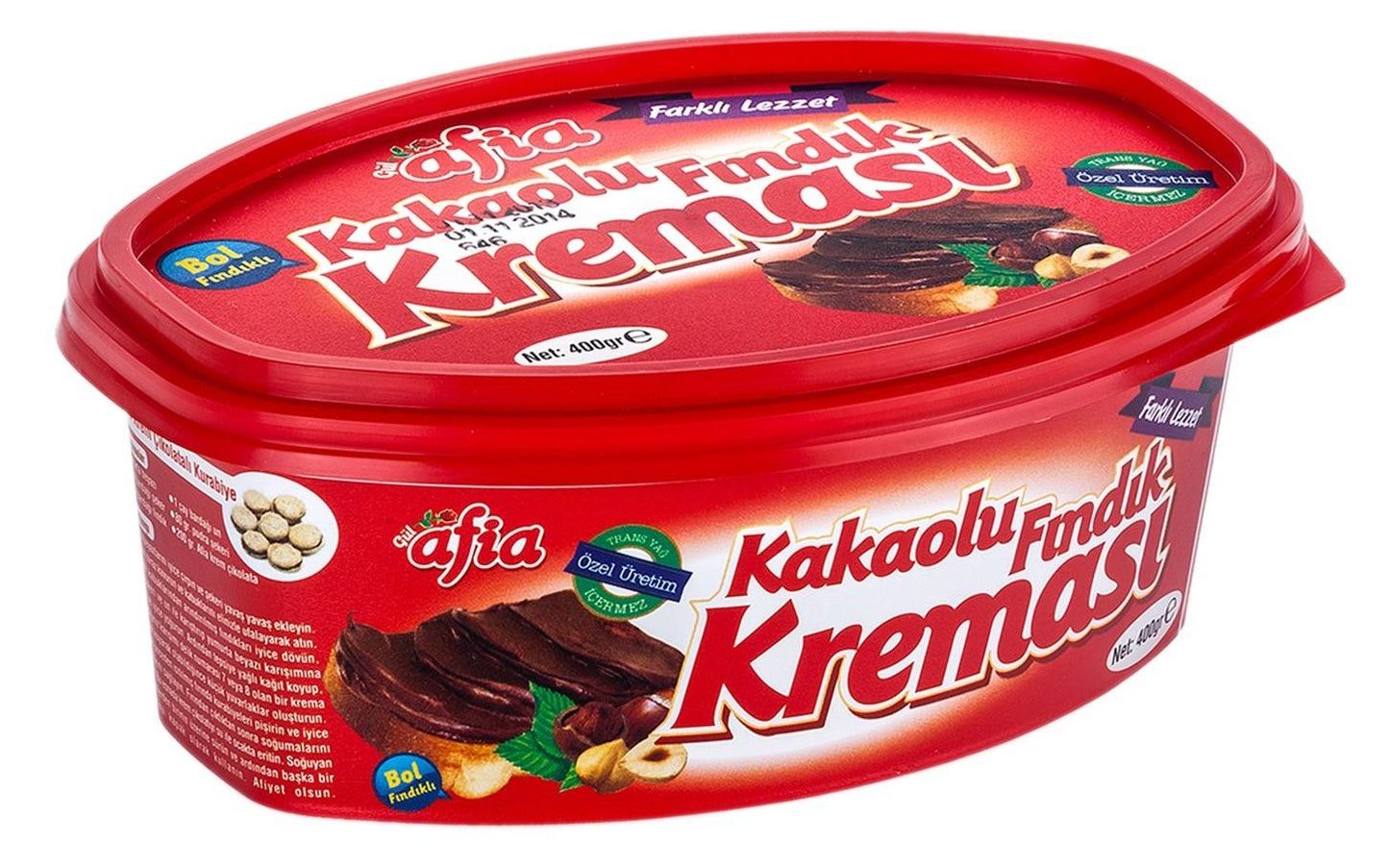 Kakaolu Fındık Kreması 400 Gr - Kakao-Haselnuss-Creme 400 Gr