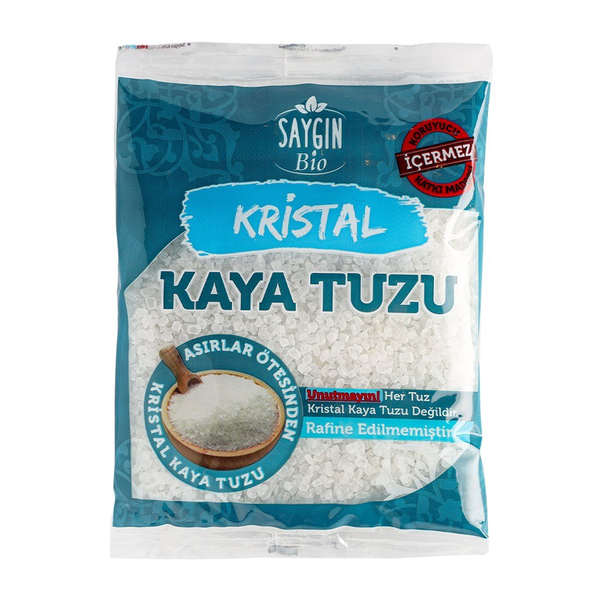 Saygin - Kaya Tuzu Öğütülmemiş / Steinsalz ungemahlen 500g