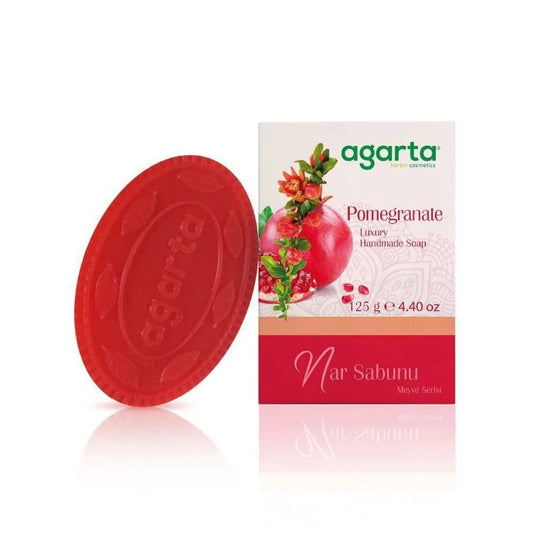 Agarta - Doğal Nar Sabunu / Natürliche Granatapfelseife 125g