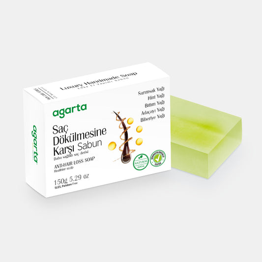 Agarta Natural Care Anti-Haarausfall-Seife 150 gr - Agarta Doğal Bakım Saç Dökülmesine Karşı Sabun 150 gr