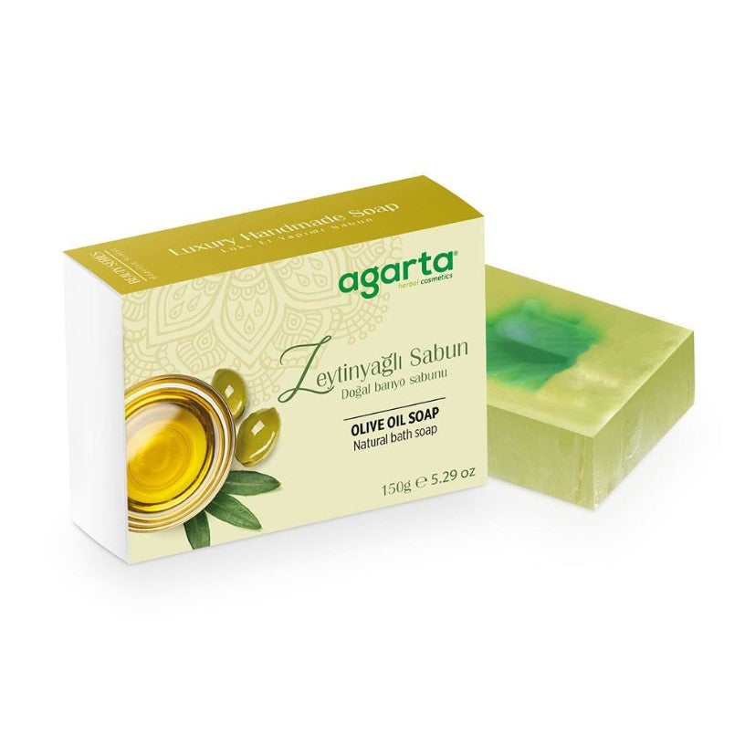 Agarta - Doğal Zeytinyağlı Sabunu / Natürliche Olivenöl Seife 150g